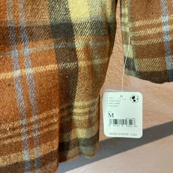 Free People Mari Plaid Blazer Jacket - Picture 11 of 16